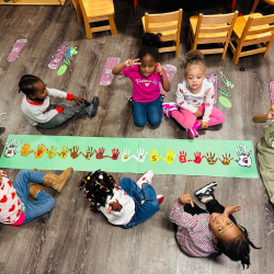 kids in class